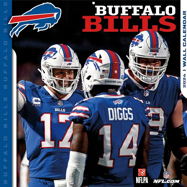 Buffalo Bills 2024 12x12 Team Wall Calendar