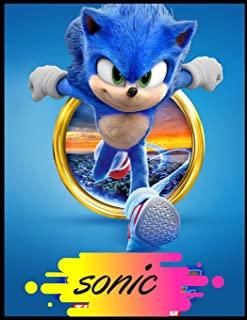sonic: Coloring Book for Kids and Adults with Fun, Easy, and Relaxing