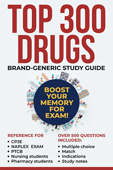 Top 300 Drugs Study Guide: Brand Generic study Guide