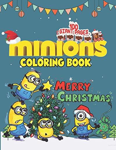 Minions Christmas Coloring Book: Great Children's Christmas Gift for Toddlers & Kids