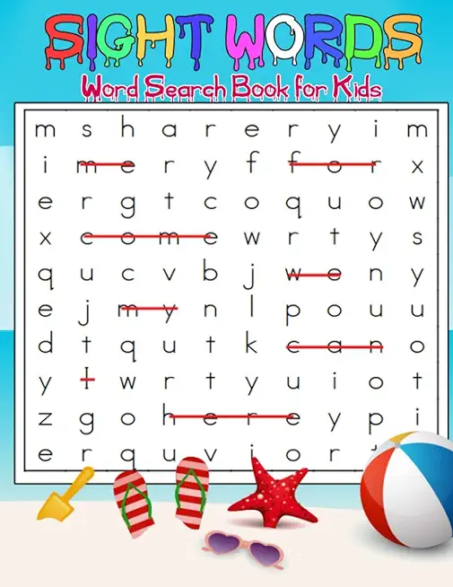 Sight Words Word Search Book for Kids: High Frequency Words Activity Book for Raising Confident Readers (8,5 x 11 inches ): Sight Words Word Search Bo