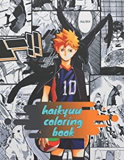 haikyuu Coloring book: haikyuu manga Coloring book for kids toddlers adults and all ages gift for otaku professionnel high quality illustrati