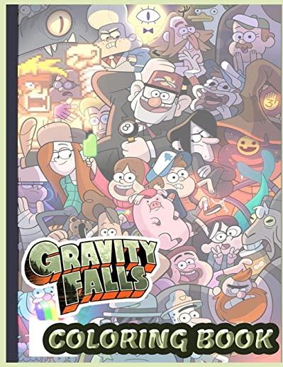 Gravity Falls Coloring Book: Gift for Kids Age 3, 4, 5, 6,7, 8, Multi Coloring coloring pages