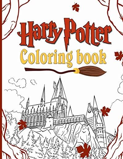 Harry Potter Coloring Book: Your Drawing And Coloring Book With More Than 50 Harry Potter's Characters