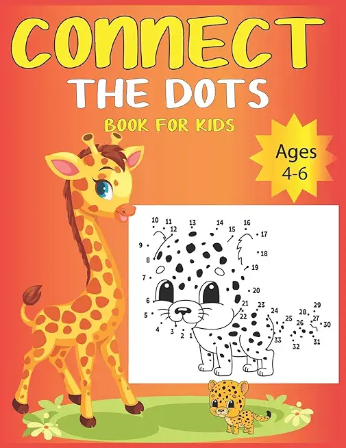 Connect The Dots Book For Kids Ages 4-6