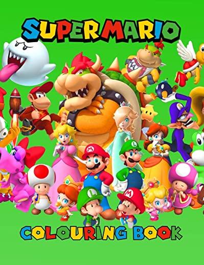 Super Mario Colouring Book: Cool Colouring Pages SUPER MARIO for Boys ans Girls - new and latest high quality and premium pages