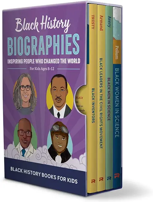 Black History Biographies 4 Book Box Set: Inspiring People Who Changed the World for Kids Ages 8-12