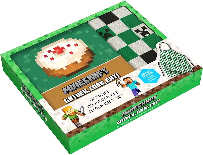 Minecraft: The Official Cookbook and Apron Gift Set: Plus Exclusive Apron [With Apron]
