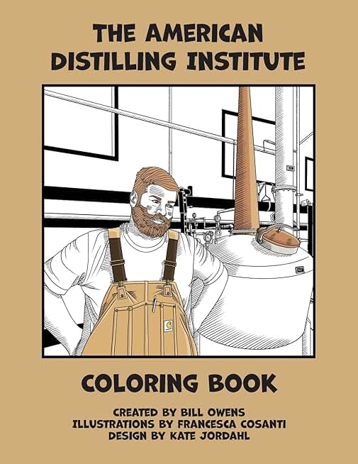 The American Distilling Institute Coloring Book